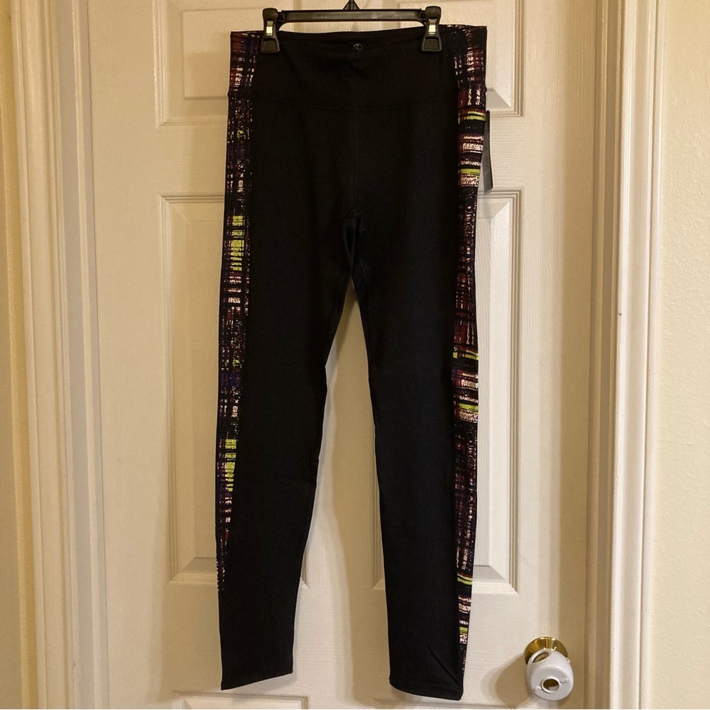 Threads 4 Thought black and print leggings